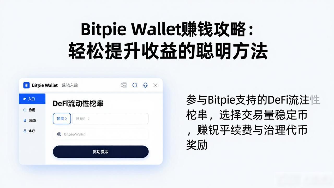 Clever Ways to Boost Your Earnings with Bitpie Wallet Bitpie Wallet赚钱攻略：轻松提升收益的聪明方法