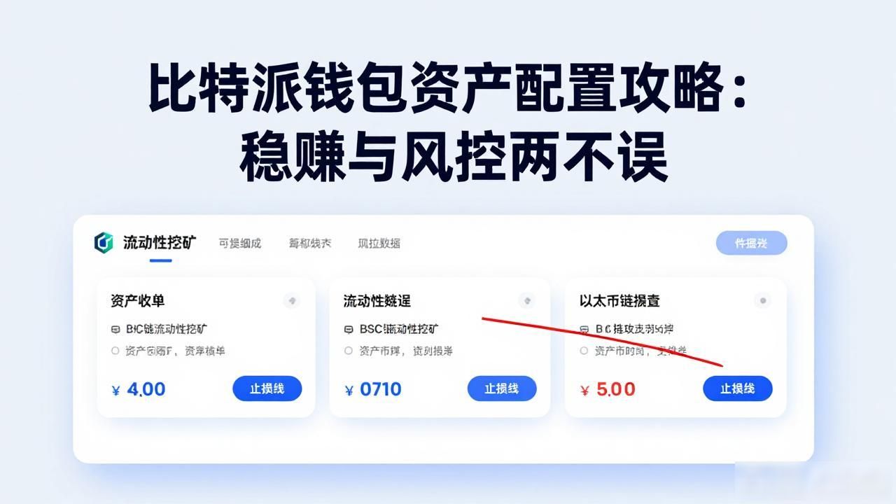 比特派钱包资产配置攻略：稳赚与风控两不误