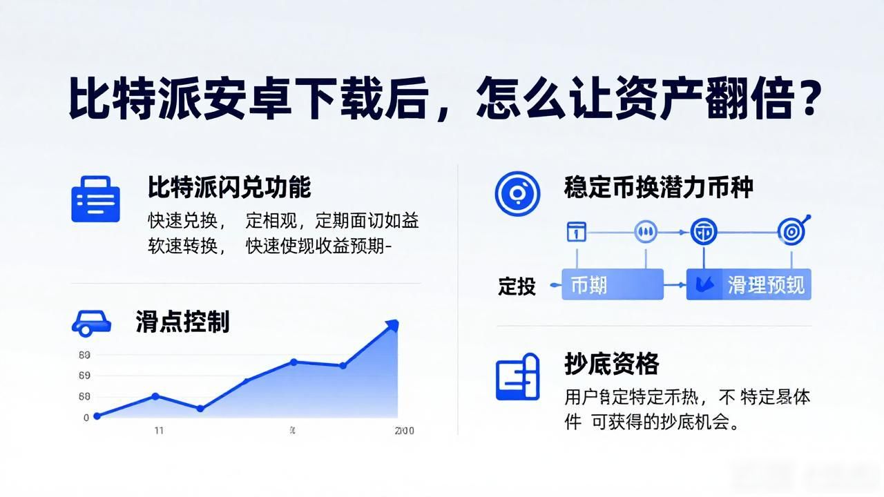 比特派安卓下载后，怎么让资产翻倍？