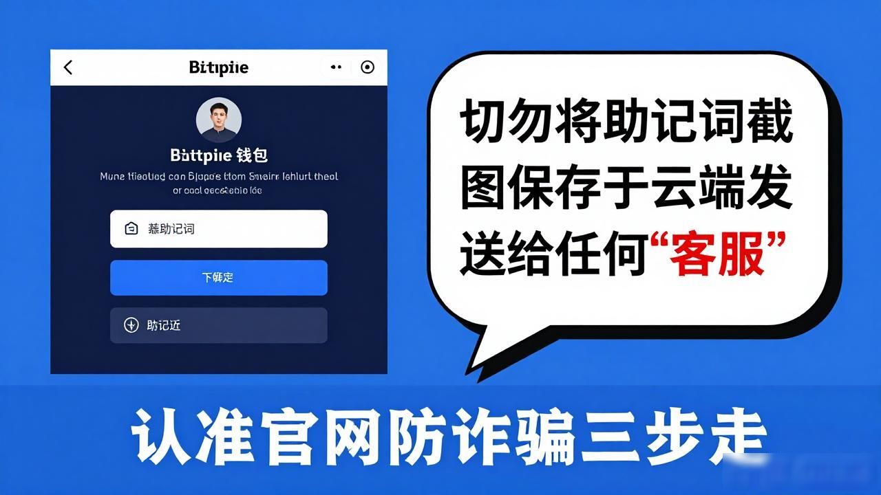 bitpie钱包怎么下才不亏?认准官网防诈骗三步走
