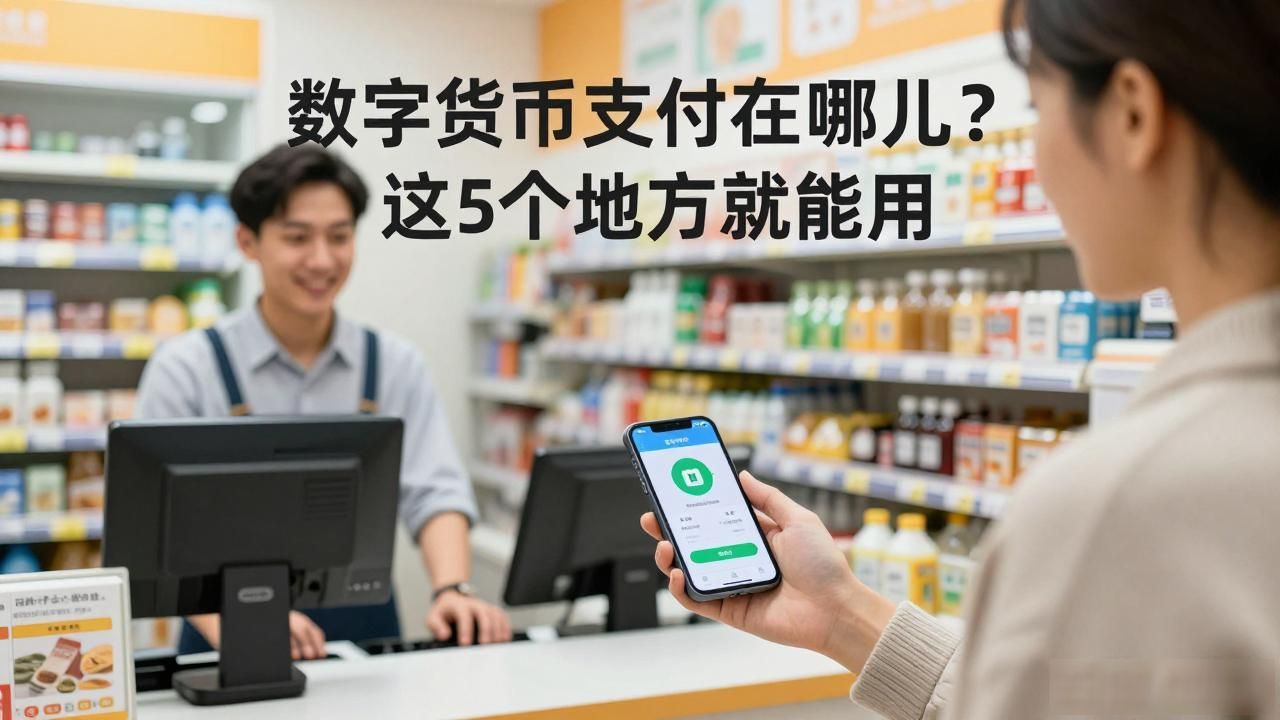 数字货币支付在哪儿?这5个地方就能用