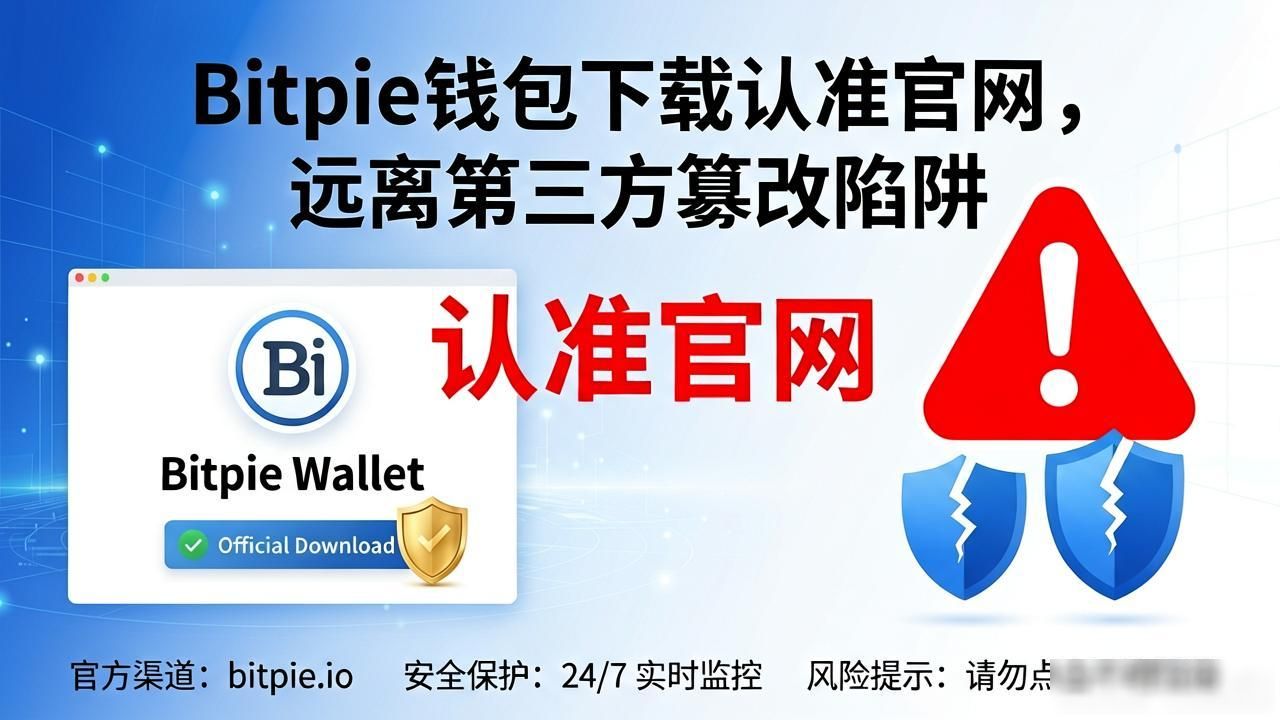 Bitpie钱包下载认准官网,远离第三方篡改陷阱