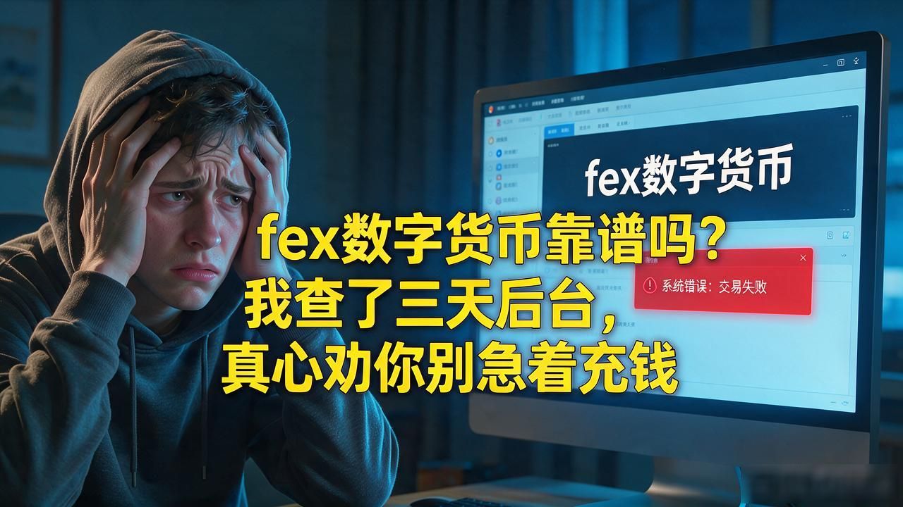 fex数字货币靠谱吗？我查了三天后台，真心劝你别急着充钱