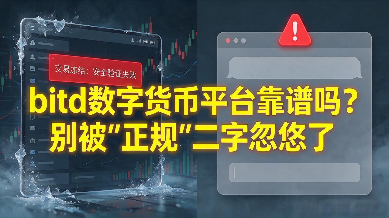 bitd数字货币平台靠谱吗？别被"正规"二字忽悠了