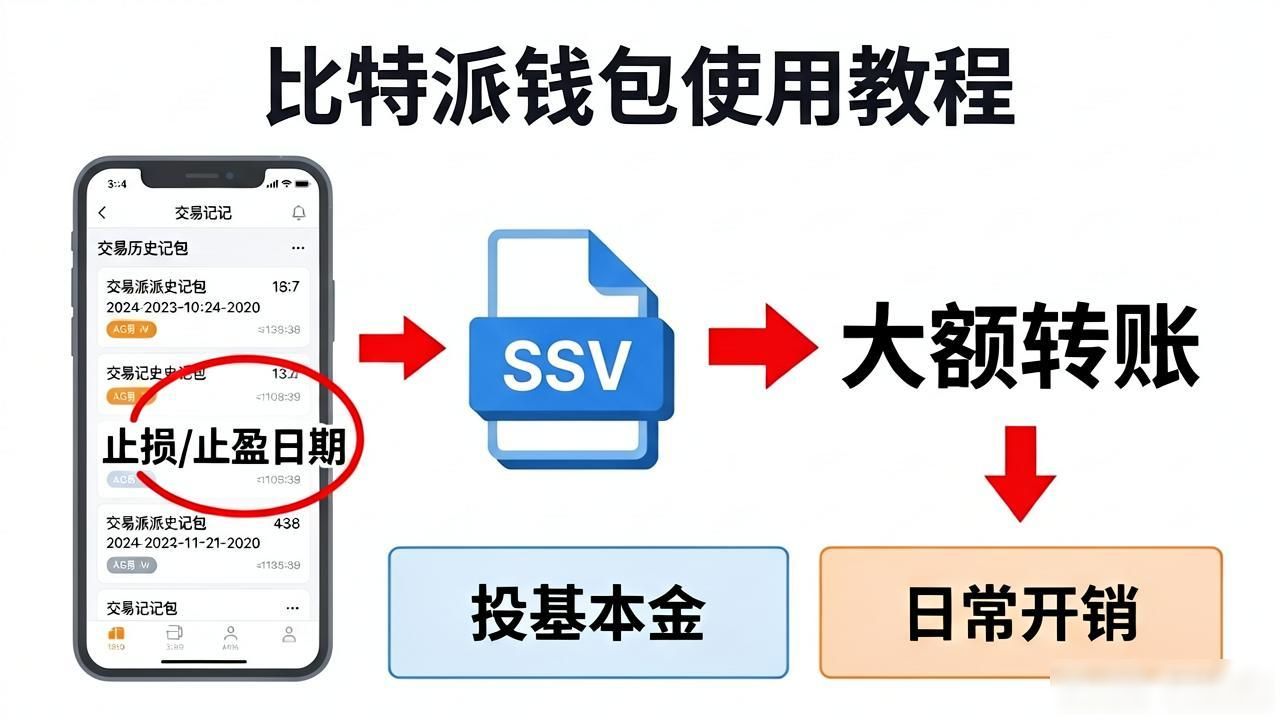 比特派钱包怎么用:三步理清你的加密资产账本