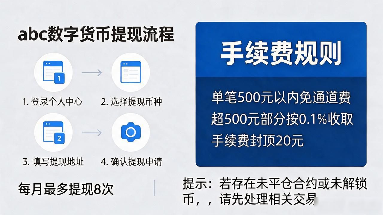 abc数字货币怎么提现？从申请到银行卡到账的全流程说清楚