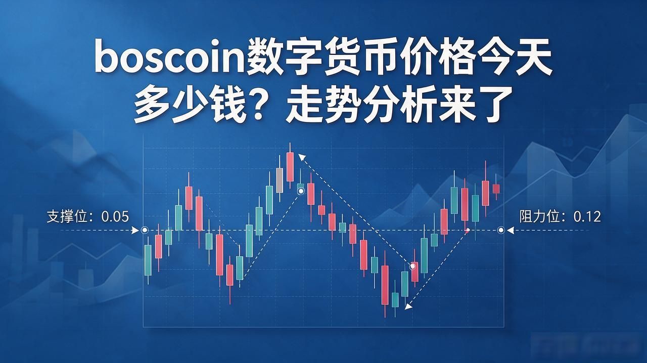 boscoin数字货币价格今天多少钱?走势分析来了