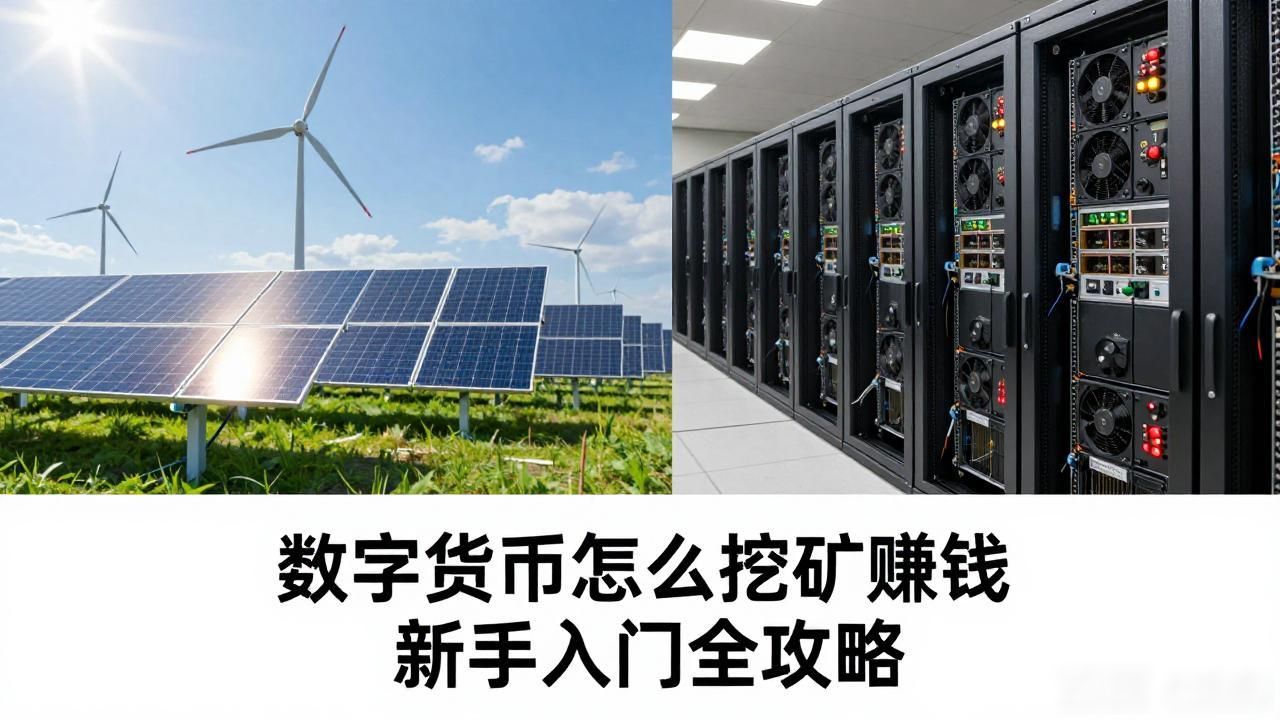 数字货币怎么挖矿赚钱 新手入门全攻略