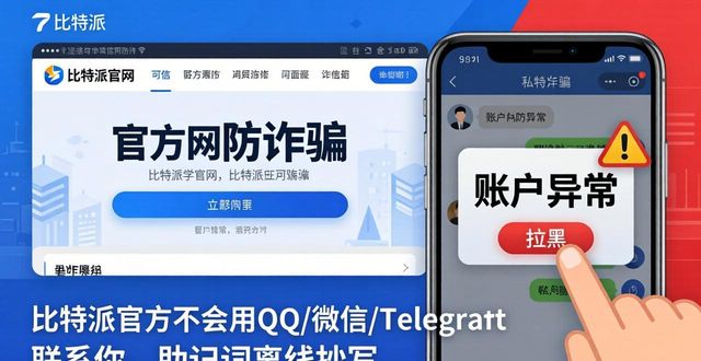 比特派官网防诈骗:认准真官网,三招守住数字资产