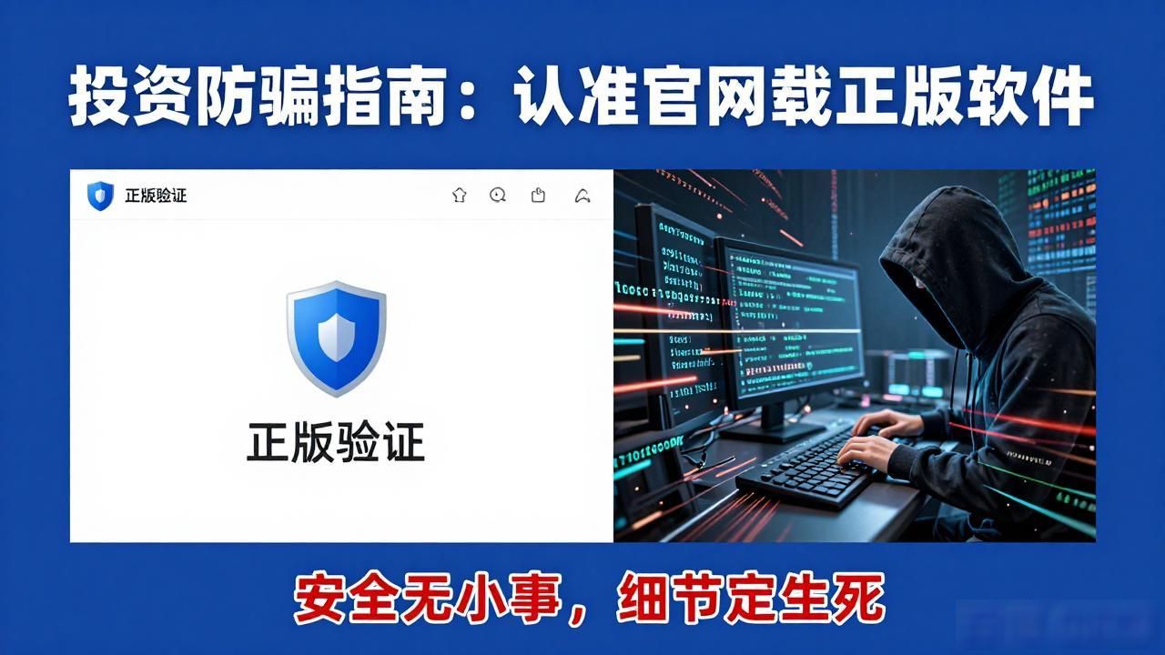 投资防骗指南:认准官网下载正版软件