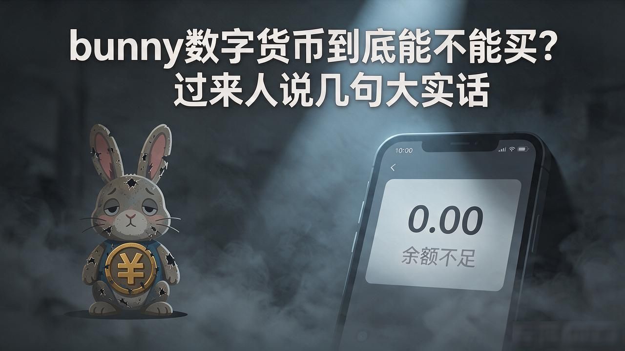 bunny数字货币到底能不能买？过来人说几句大实话