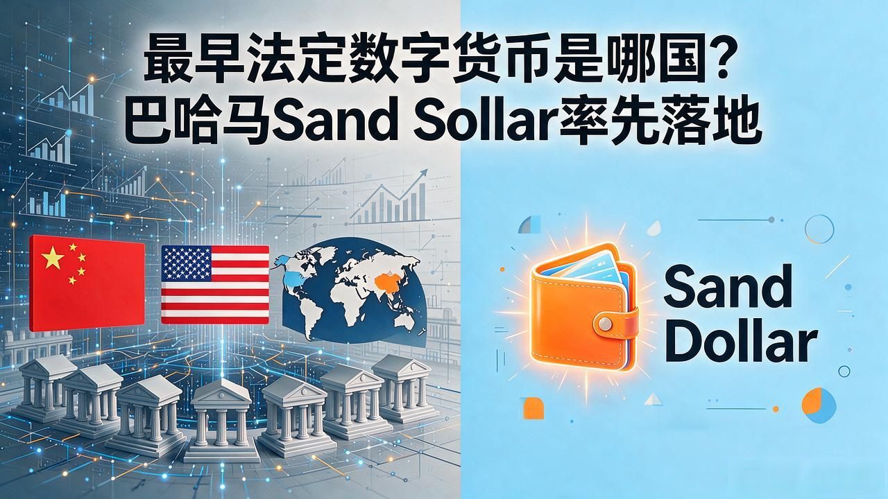 最早法定数字货币是哪国?巴哈马Sand Dollar率先落地