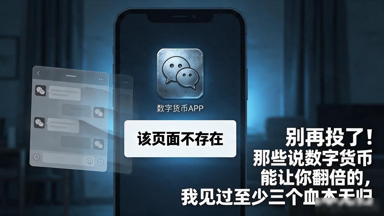 别再投了!那些说数字货币能让你翻倍的,我见过至少三个血本无归