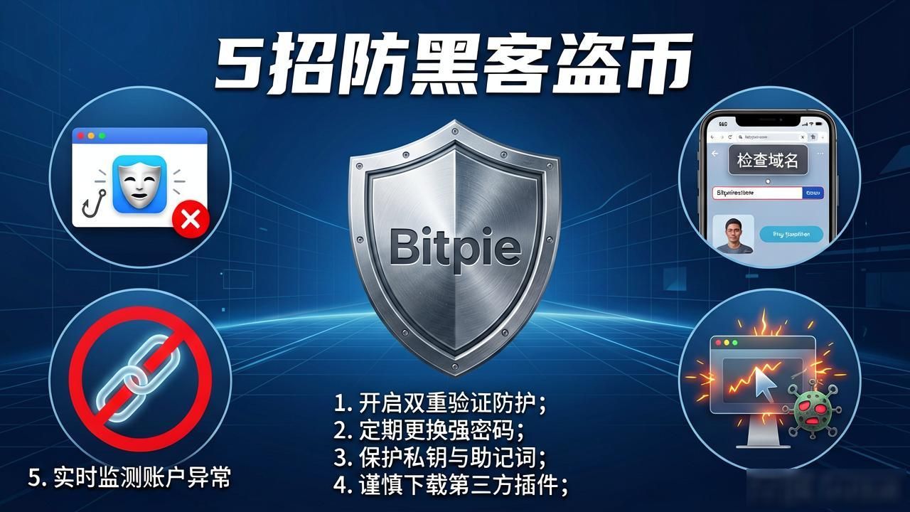 Bitpie钱包安全吗?老币民教你5招防黑客盗币