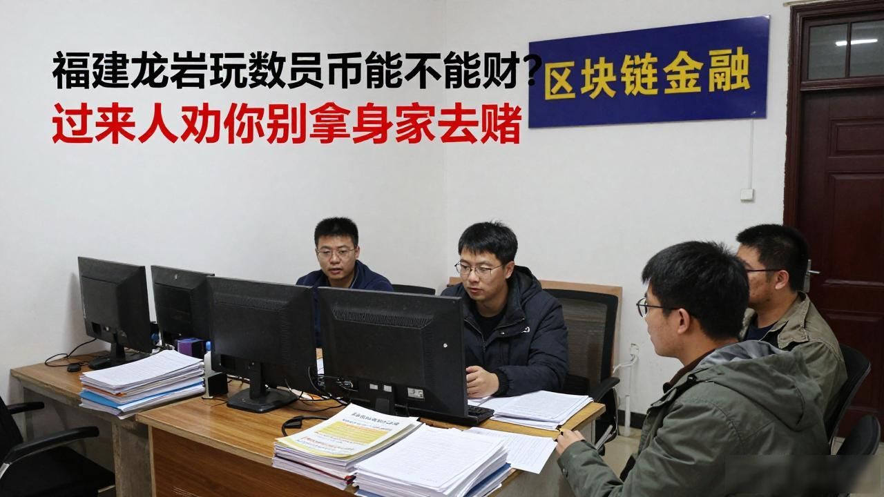 福建龙岩玩数字货币能不能发财?过来人劝你别拿身家去赌