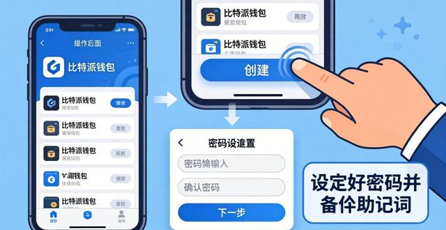 比特派钱包怎么快速添加新钱包?两步搞定