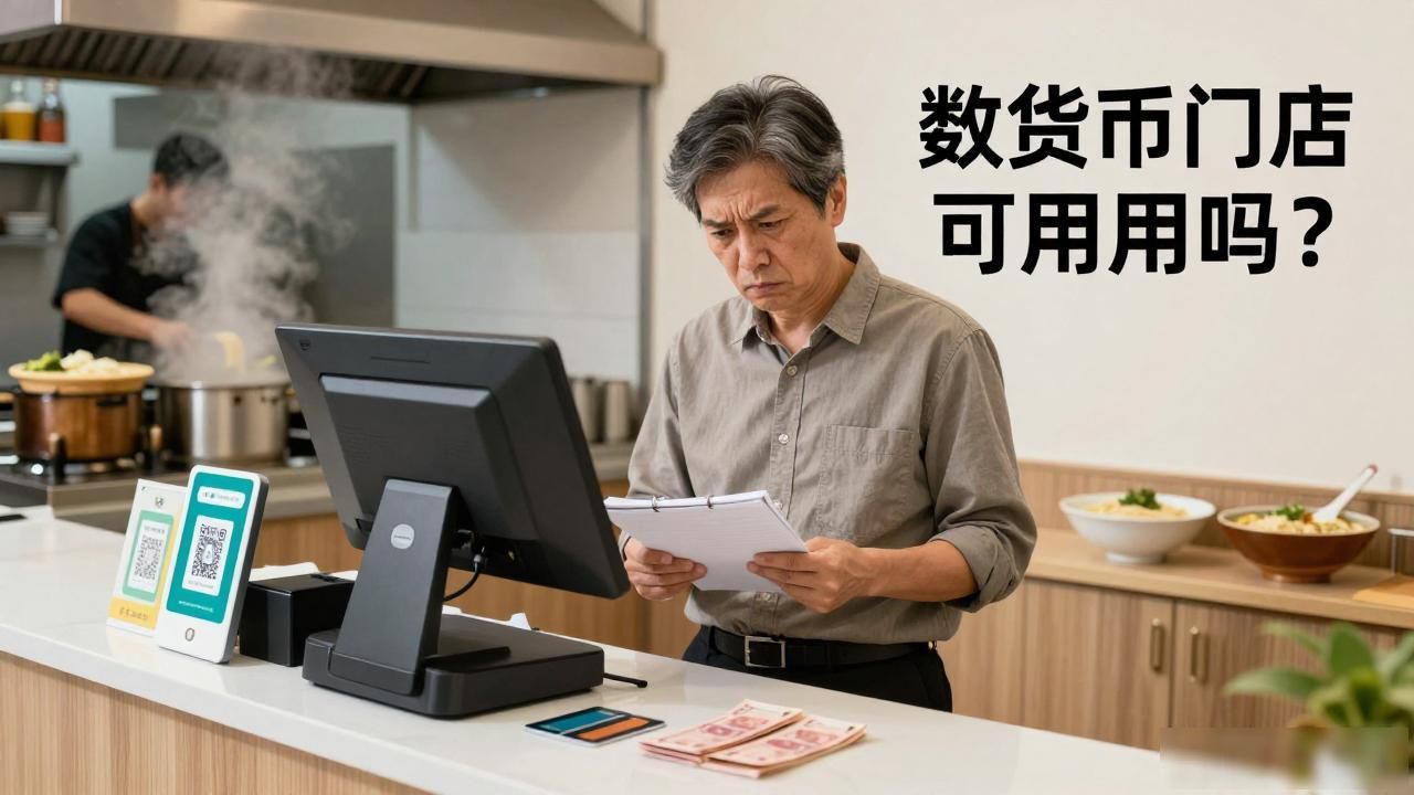 数字货币门店可以用吗?开了家小面馆,实打实试了三个月才说这句话