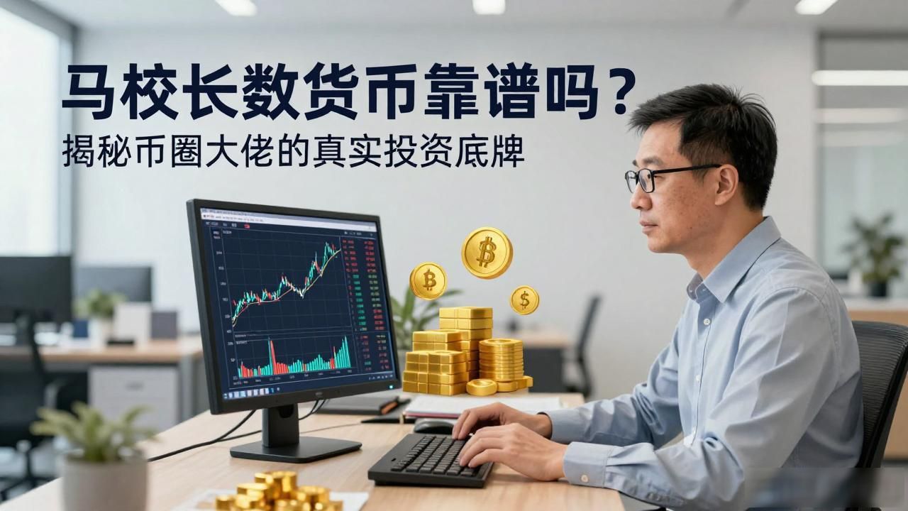 马校长数字货币靠谱吗？揭秘币圈大佬的真实投资底牌