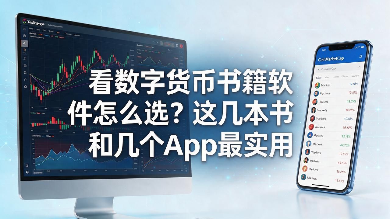 看数字货币书籍软件怎么选?这几本书和几个App最实用