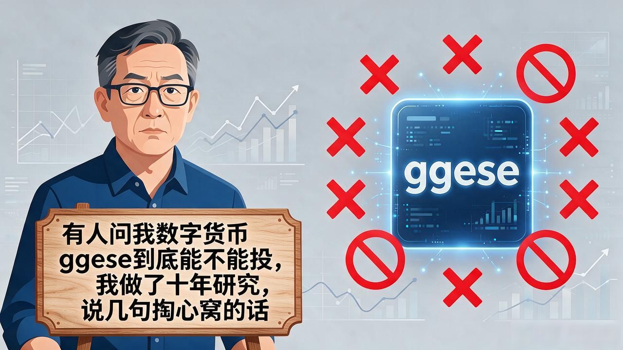 有人问我数字货币ggese到底能不能投,我做了十年研究,说几句掏心窝的话