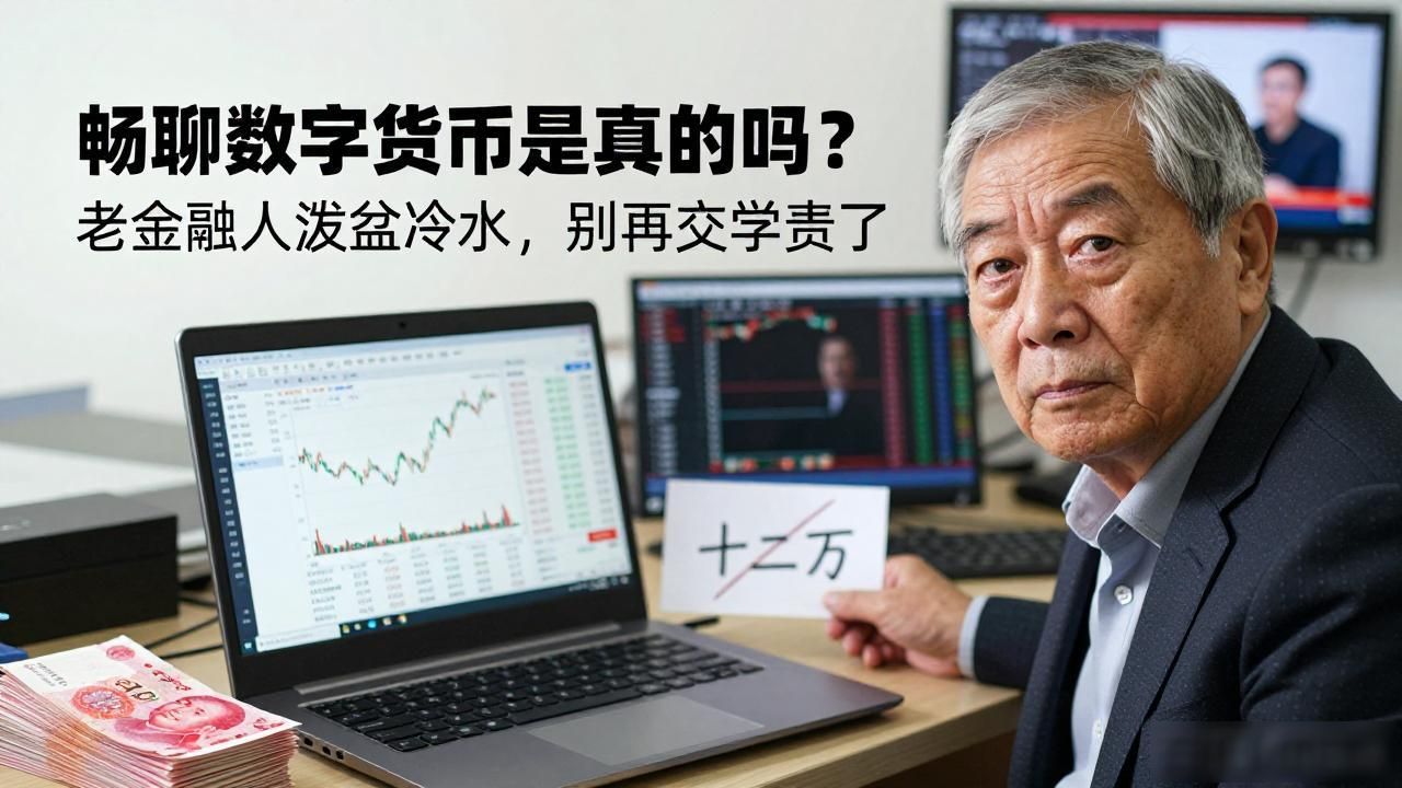 畅聊数字货币是真的吗？老金融人泼盆冷水，别再交学费了