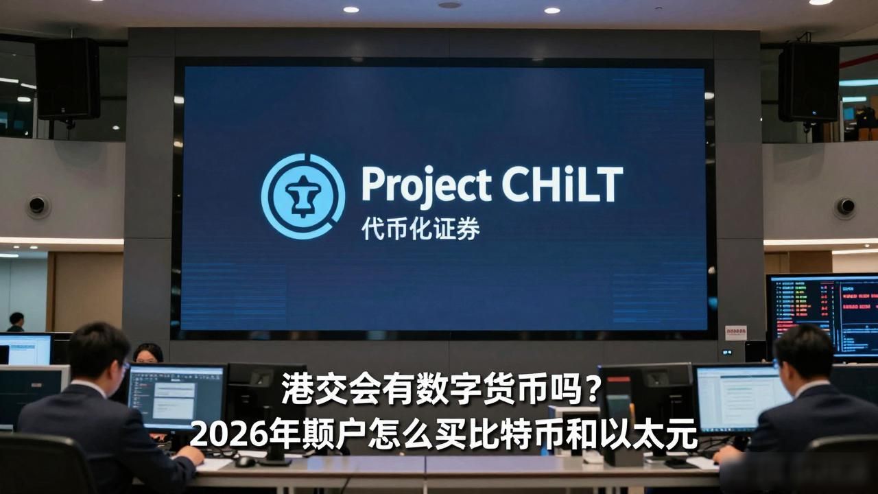 港交所有数字货币吗?2026年散户怎么买比特币和以太坊