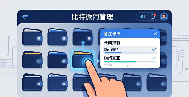 比特派怎么管理多个钱包?创建标记备份三步走