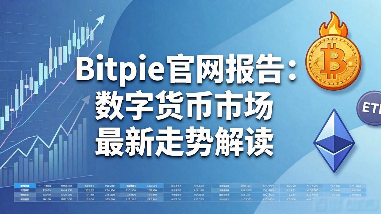 Bitpie官网报告：数字货币市场最新走势解读