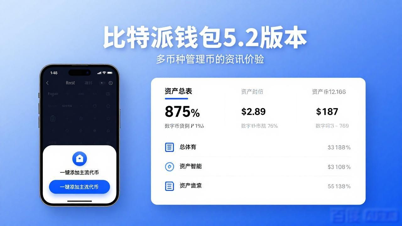 比特派钱包5.2下载，新版本实测分享