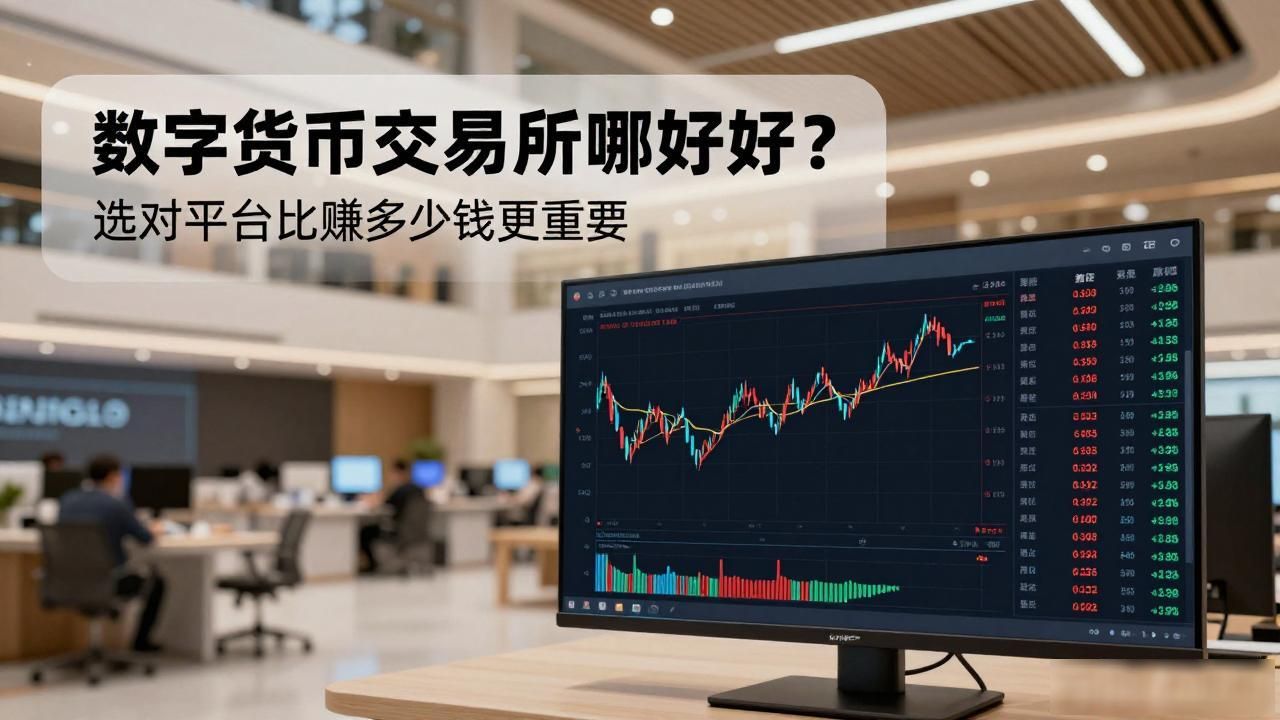数字货币交易所哪家好?选对平台比赚多少钱更重要