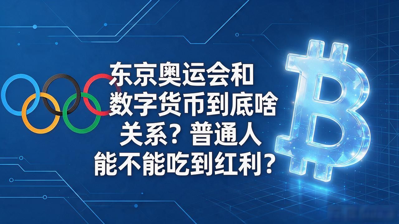 东京奥运会和数字货币到底啥关系？普通人能不能吃到红利