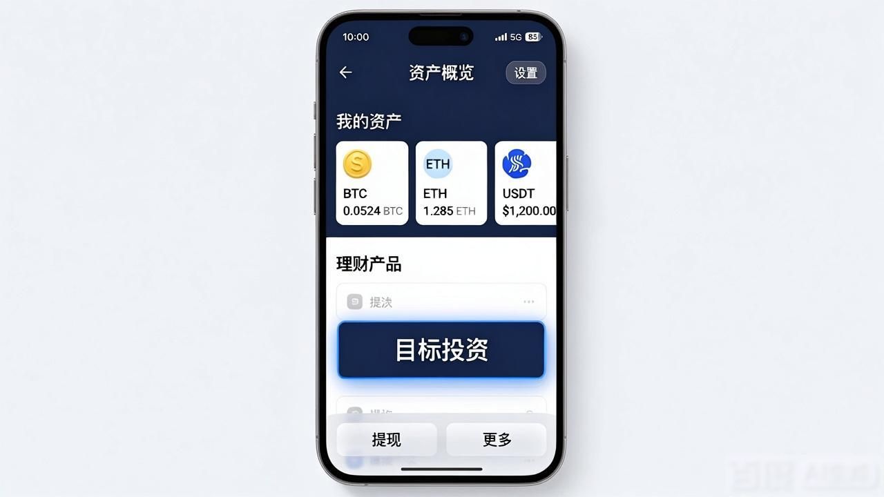 比特派钱包新版：教你设定目标投资
