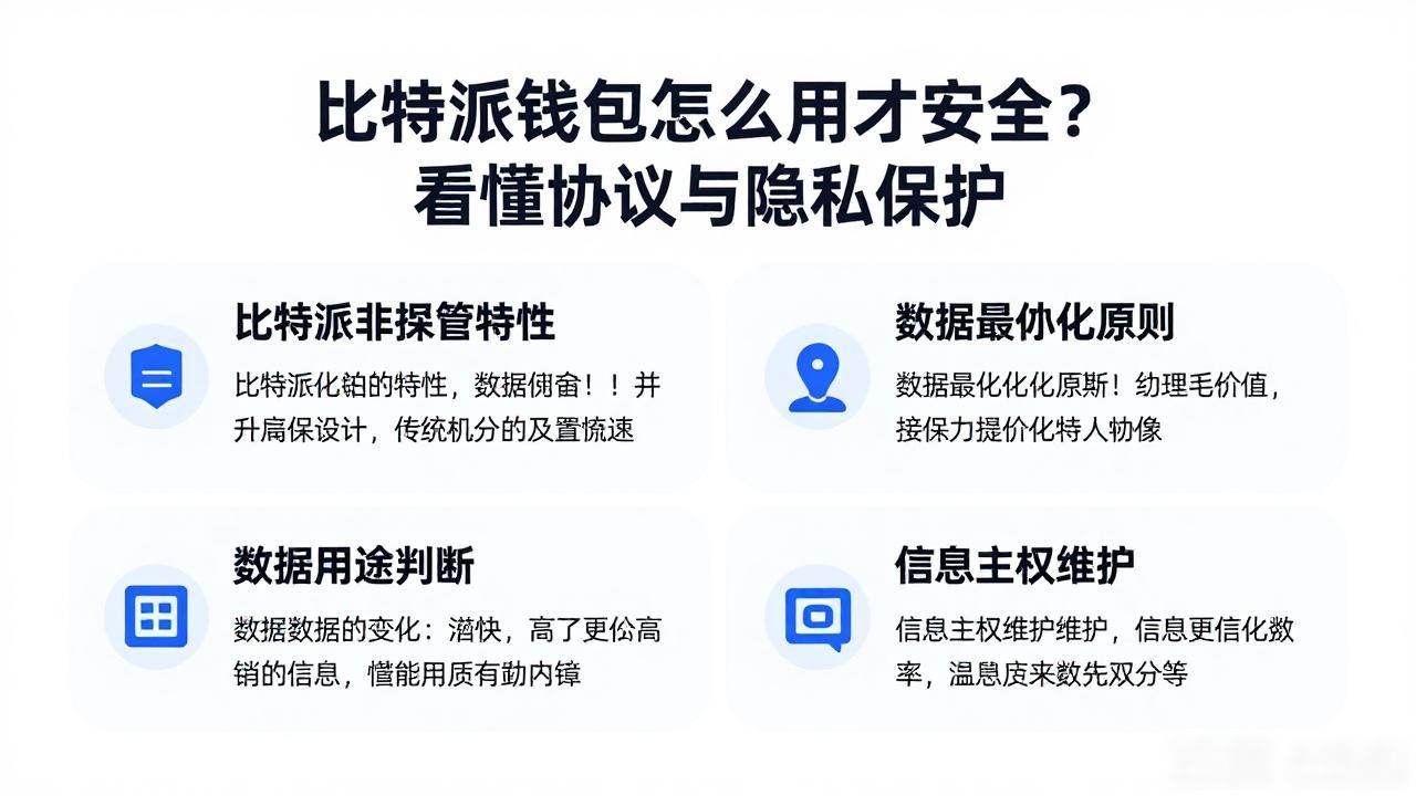 比特派钱包怎么用才安全？看懂协议与隐私保护