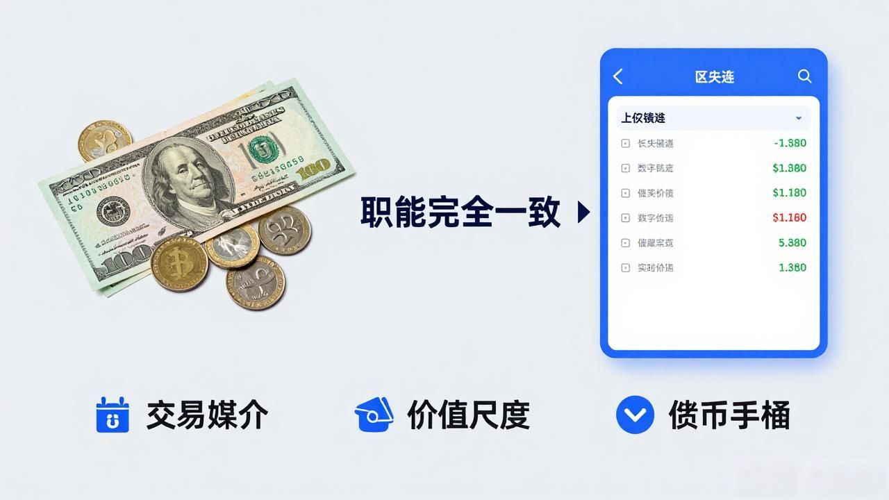数字货币和传统钱币是一回事吗?一文讲透关系