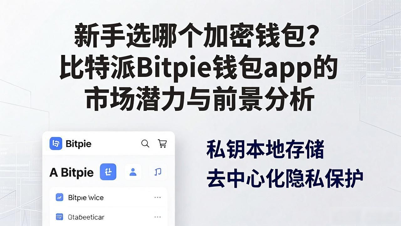 新手选哪个加密钱包?比特派Bitpie钱包app的市场潜力与前景分析