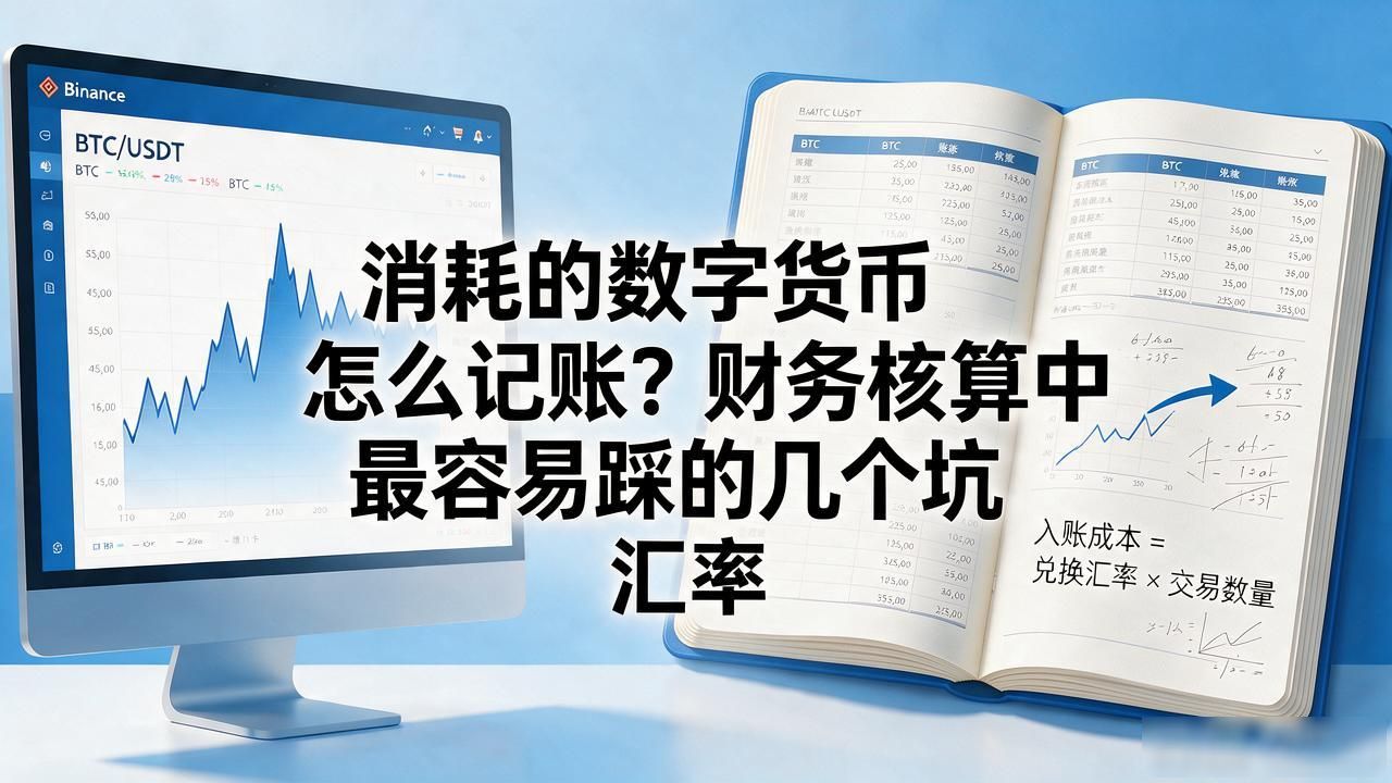 消耗的数字货币怎么记账？财务核算中最容易踩的几个坑