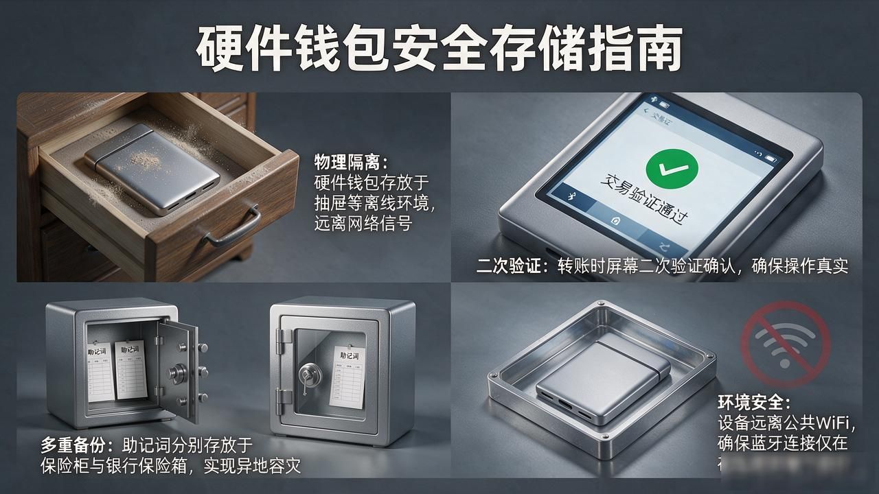 个人硬件钱包怎么挑？数字货币私钥安全存储避坑全攻略