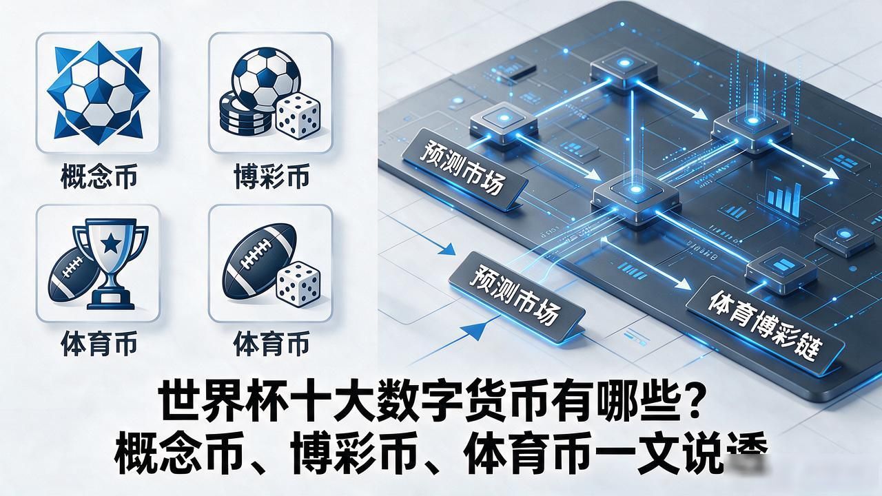 世界杯十大数字货币有哪些？概念币、博彩币、体育币一文说透