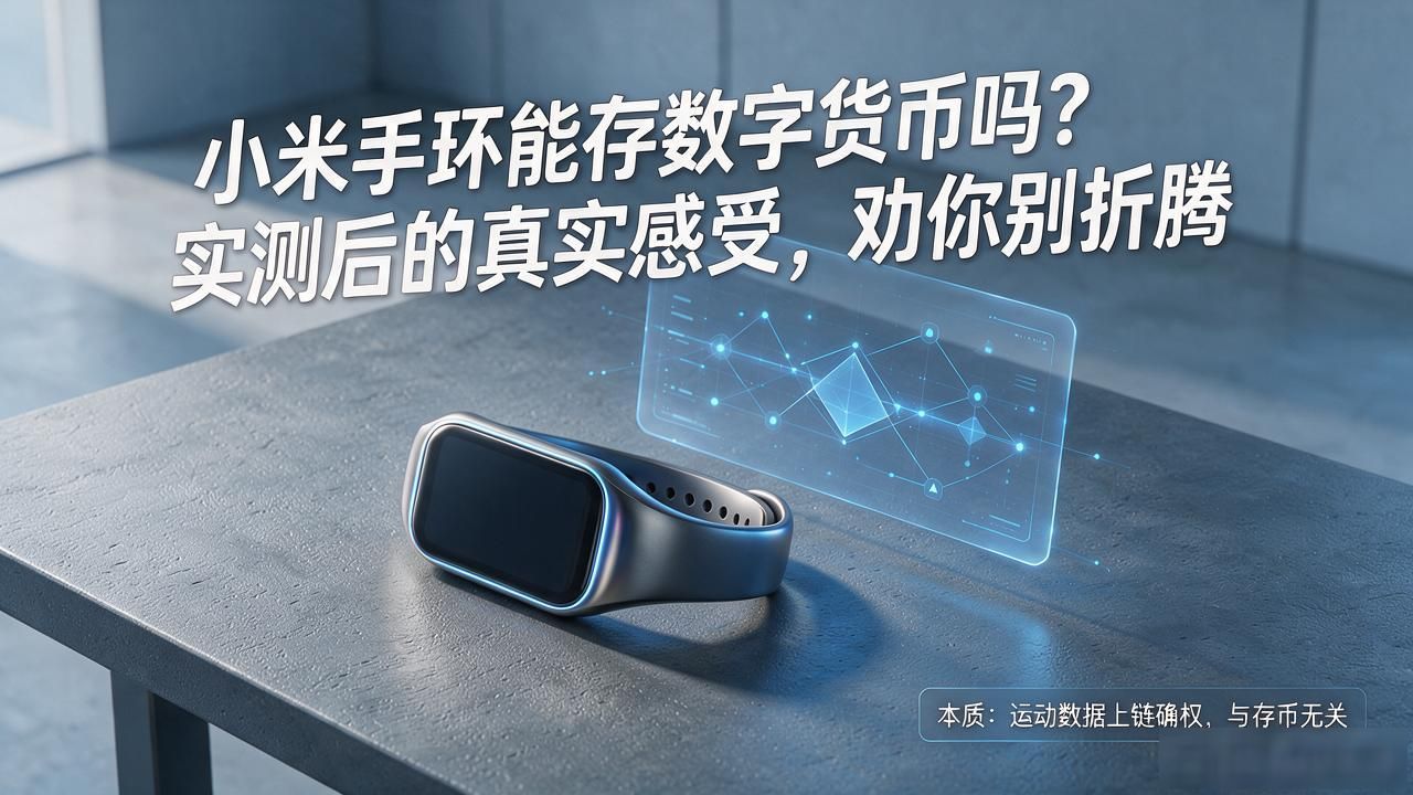 小米手环能存数字货币吗？实测后的真实感受，劝你别折腾