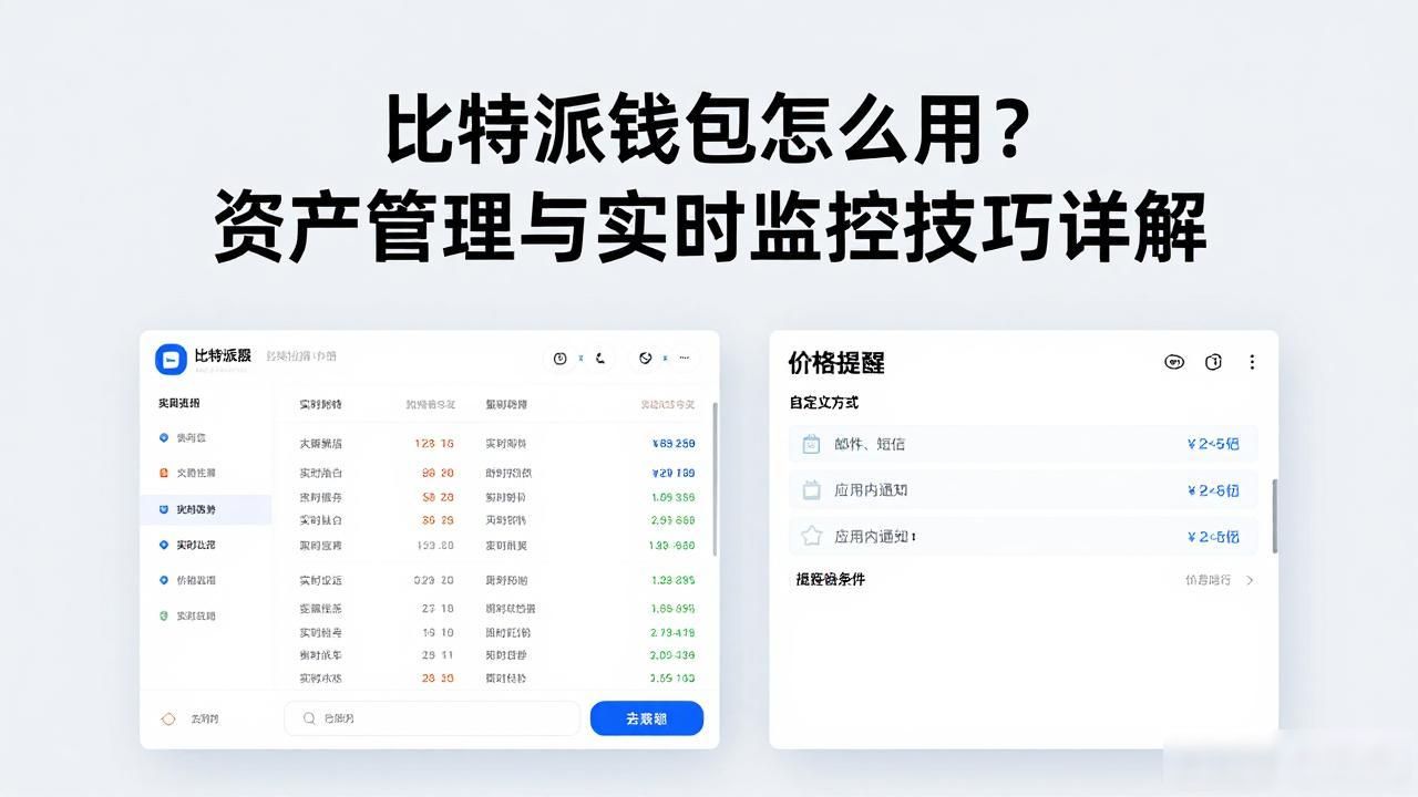 比特派钱包怎么用？资产管理与实时监控技巧详解