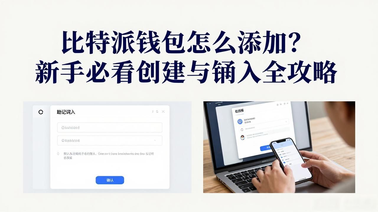比特派钱包怎么添加？新手必看创建与导入全攻略