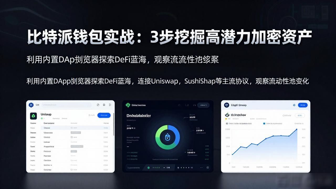 比特派钱包实战：3步挖掘高潜力加密资产