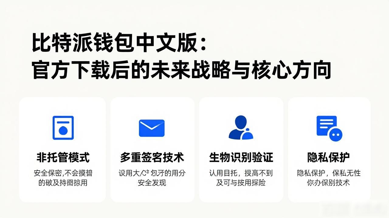 比特派钱包中文版：官方下载后的未来战略与核心方向