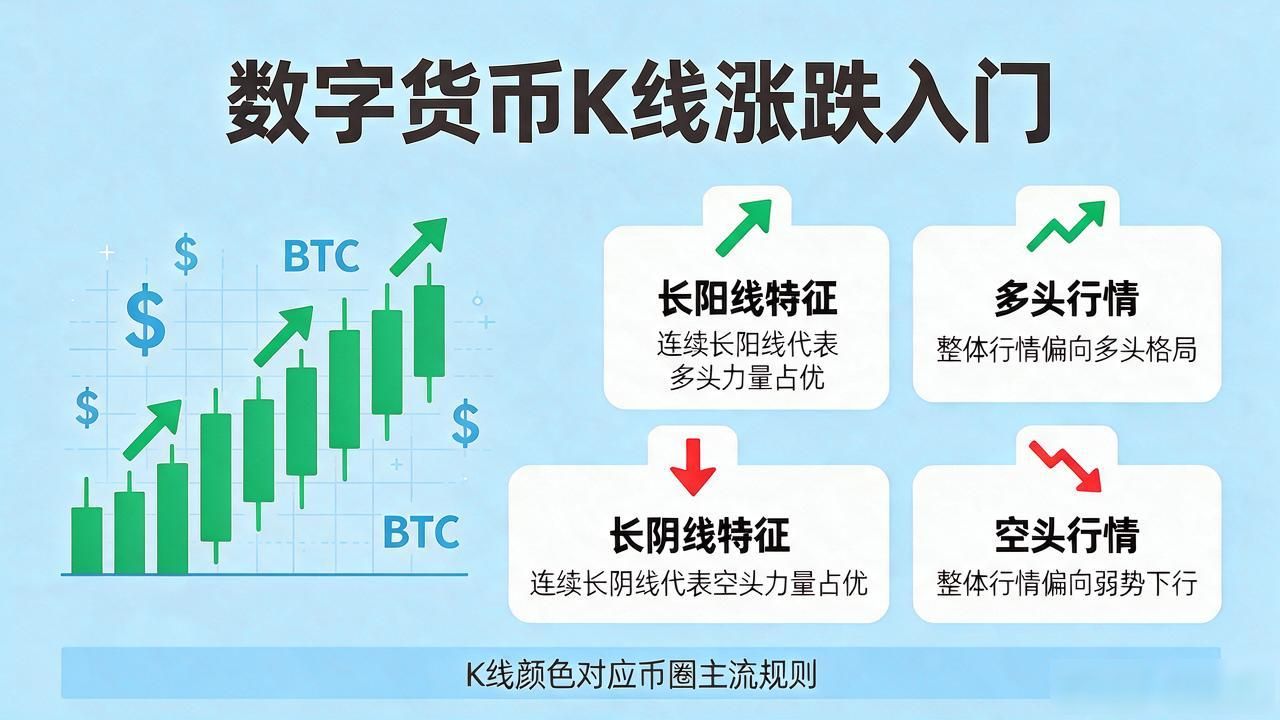 数字货币K线怎么看?涨跌走势入门指南
