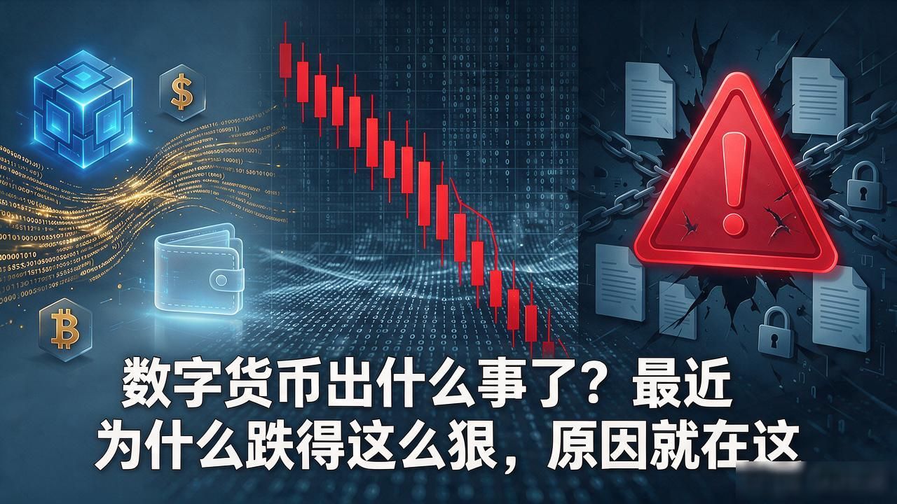 数字货币出什么事了？最近为什么跌得这么狠，原因就在这
