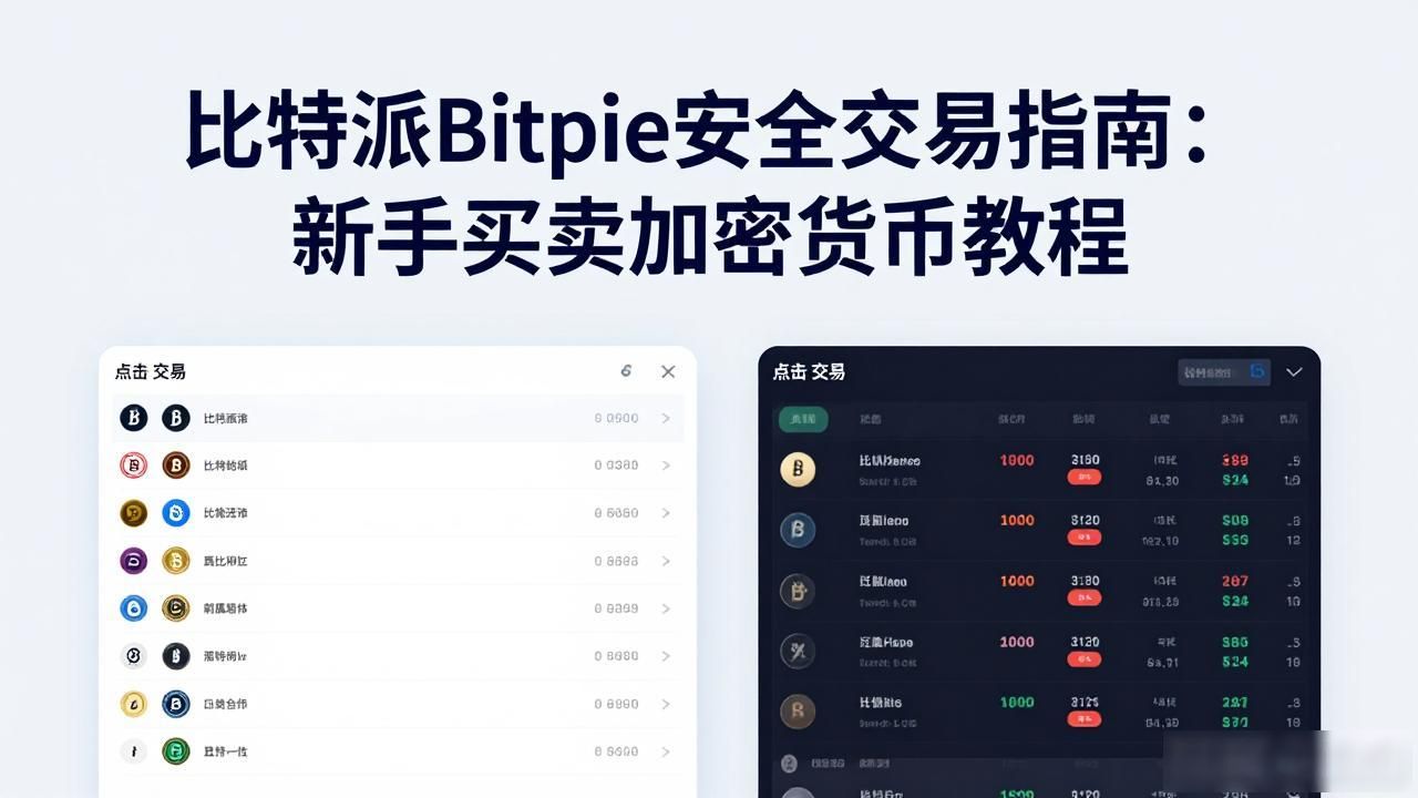 比特派Bitpie安全交易指南：新手买卖加密货币教程