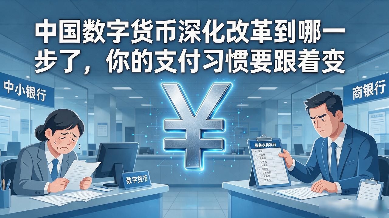 中国数字货币深化改革到哪一步了，你的支付习惯要跟着变