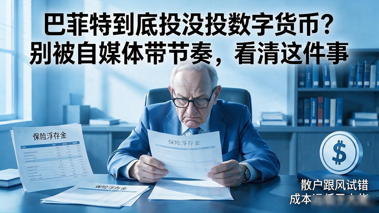 巴菲特到底投没投数字货币？别被自媒体带节奏，看清这件事