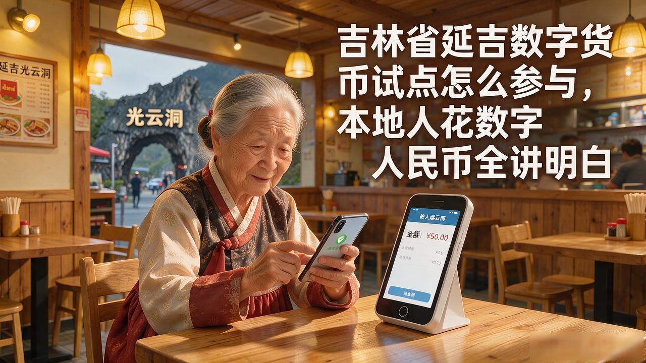 吉林省延吉数字货币试点怎么参与，本地人花数字人民币全讲明白