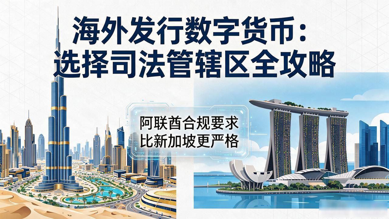 海外发行数字货币：选择司法管辖区全攻略
